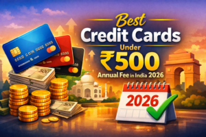 Best Credit Cards Under ₹500 Annual Fee in India 2026