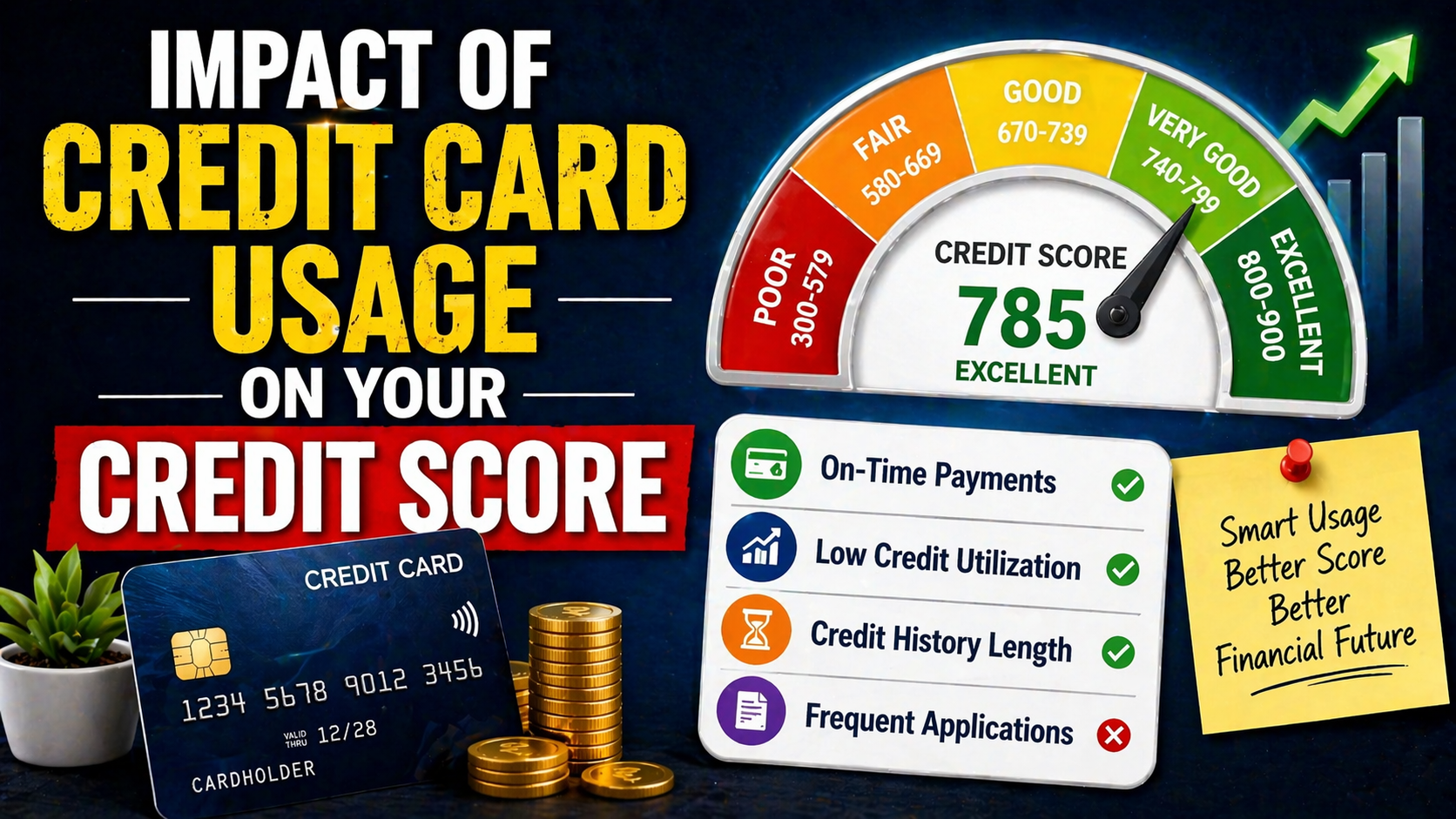 Impact of Credit Card Usage on Your Credit Score