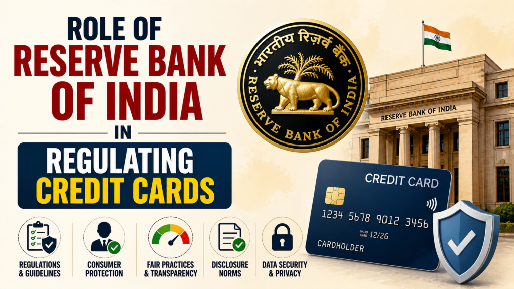 Regulating credit cards by Reserve Bank of India